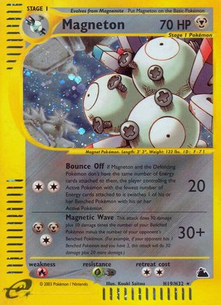 Magneton (H19)/144 - Skyridge Holofoil