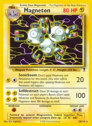 Magneton/110 - Legendary Collection Reverse Holofoil