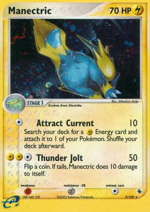 Manectric - 9/109/109 - Ruby and Sapphire Reverse Holofoil
