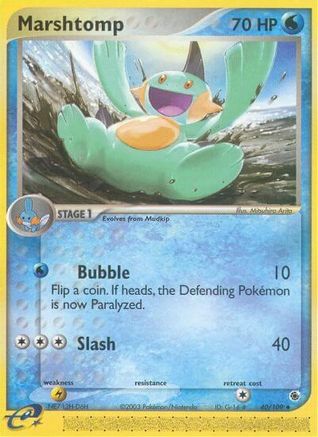 Marshtomp - 40/109 40/109 - Ruby and Sapphire