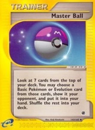 Master Ball/165 - Expedition