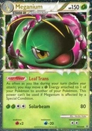 Meganium (Prime) - HGSS08/25 - HGSS Promos Holofoil