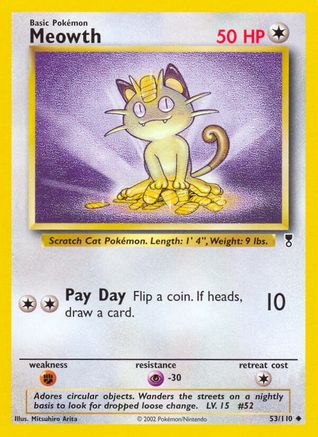 Meowth/110 - Legendary Collection