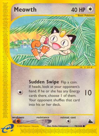 Meowth/144 - Skyridge