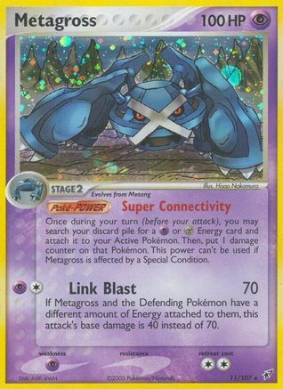 Metagross/107 - Deoxys Reverse Holofoil