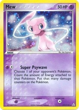 Mew/110 - Holon Phantoms Holofoil
