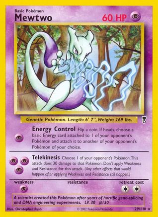 Mewtwo/110 - Legendary Collection Reverse Holofoil