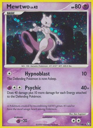 Mewtwo/146 - Legends Awakened Reverse Holofoil