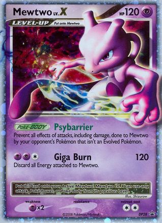 Mewtwo LV.X - DP28/56 - Diamond and Pearl Promos Holofoil
