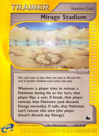 Mirage Stadium/144 - Skyridge Reverse Holofoil