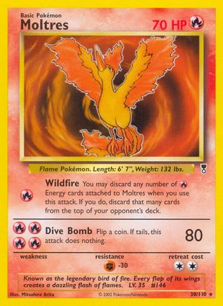 Moltres/110 - Legendary Collection Reverse Holofoil
