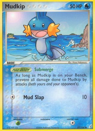 Mudkip - 057/100 57/100 - Crystal Guardians