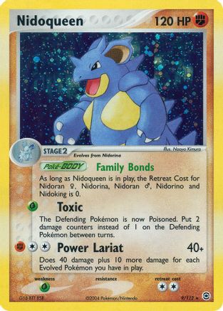 Nidoqueen/112 - FireRed & LeafGreen Reverse Holofoil