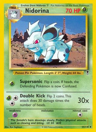 Nidorina/110 - Legendary Collection Reverse Holofoil