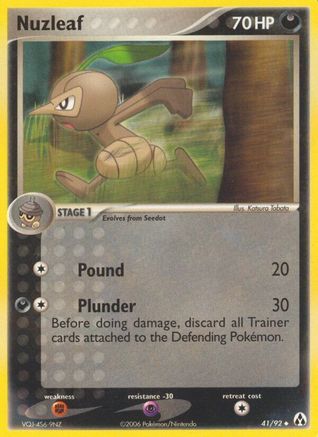 Nuzleaf/92 - Legend Maker Reverse Holofoil
