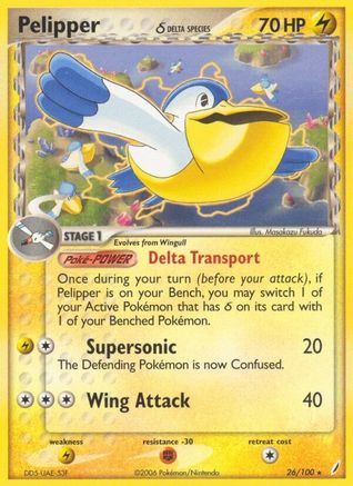 Pelipper (Delta Species)/100 - Crystal Guardians