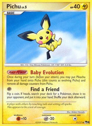 Pichu/17 - POP Series 9