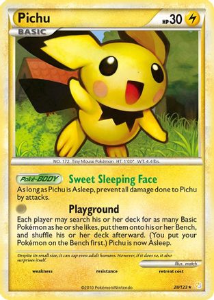 Pichu/123 - HeartGold SoulSilver