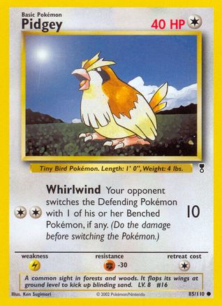 Pidgey/110 - Legendary Collection