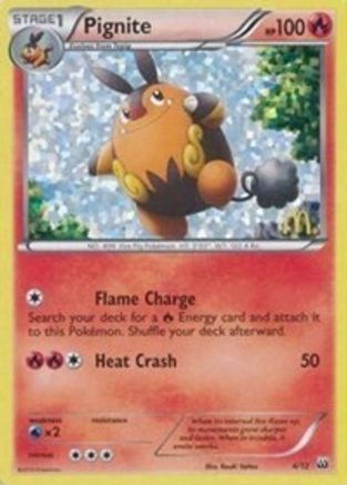Pignite - 4/12/12 - McDonalds Promos 2012 Holofoil