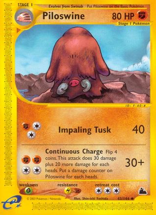 Piloswine (43)/144 - Skyridge