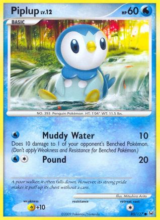 Piplup/127 - Platinum Reverse Holofoil