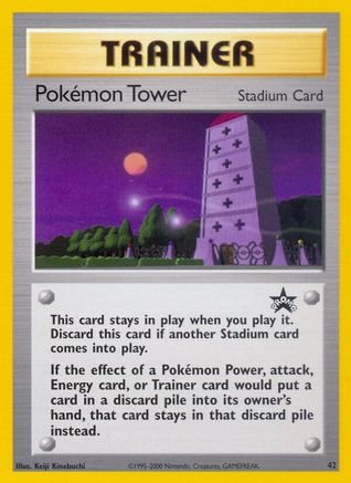 Pokemon Tower 42/53 - WoTC Promo