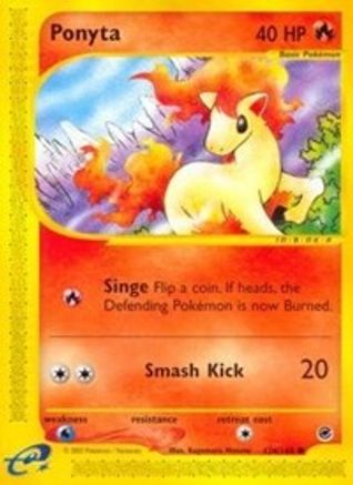 Ponyta 126/165 - Expedition