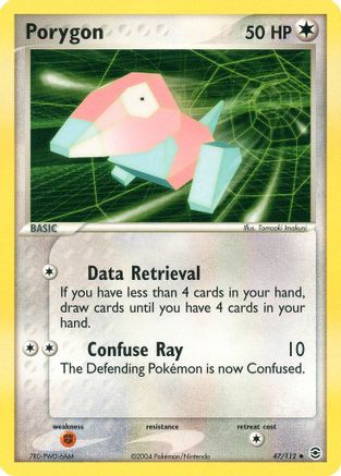 Porygon/112 - FireRed & LeafGreen Reverse Holofoil