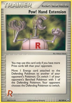 Pow! Hand Extension/109 - Team Rocket Returns Reverse Holofoil