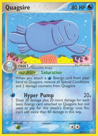 Quagsire/109 - Team Rocket Returns Reverse Holofoil
