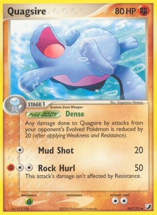 Quagsire/115 - Unseen Forces Reverse Holofoil
