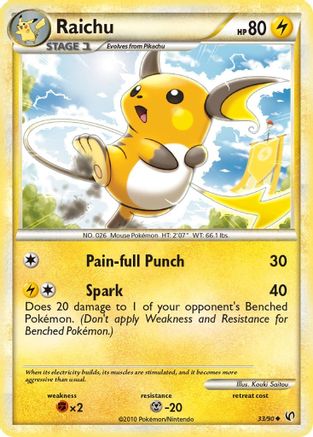 Raichu/90 - Undaunted