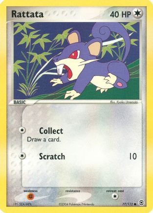 Rattata/112 - FireRed & LeafGreen Reverse Holofoil