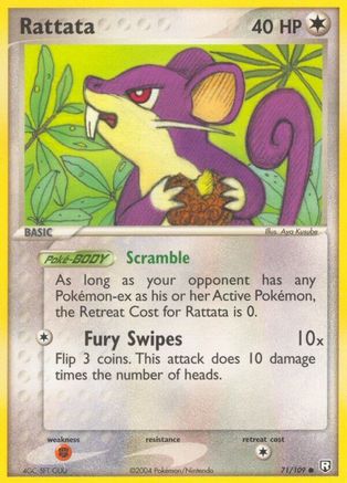 Rattata - 071/109/109 - Team Rocket Returns Reverse Holofoil