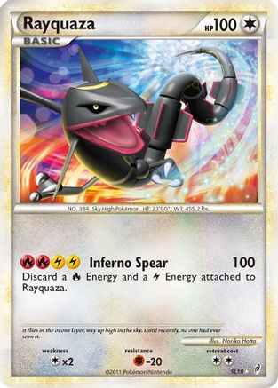 Rayquaza (Shiny)/95 - Call of Legends Holofoil