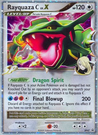 Rayquaza C LV.X - DP47/56 - Diamond and Pearl Promos Holofoil