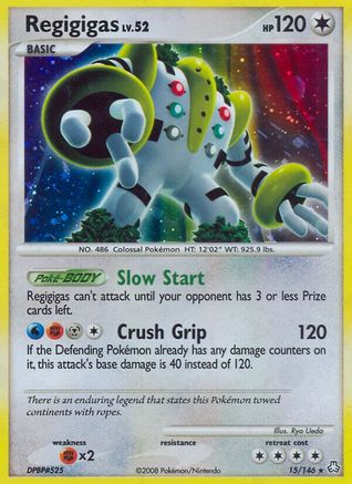 Regigigas (15)/146 - Legends Awakened Reverse Holofoil