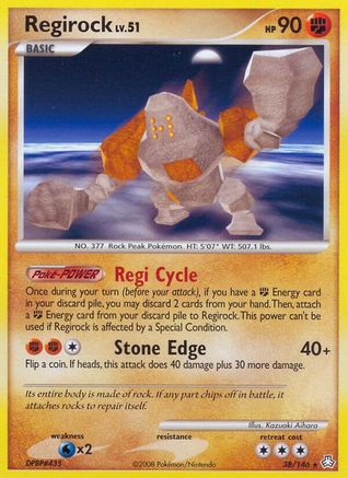 Regirock/146 - Legends Awakened Reverse Holofoil