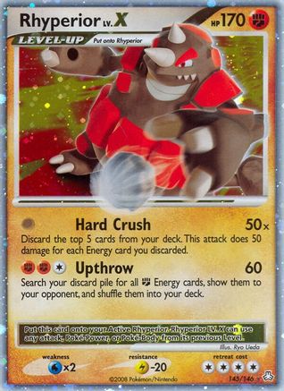 Rhyperior LV.X/146 - Legends Awakened Holofoil