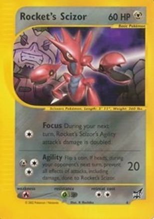 Rocket's Scizor - 4/9 - Best of Promos