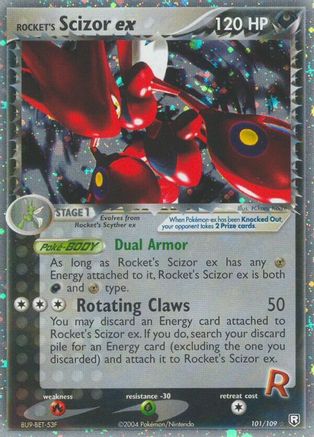Rocket's Scizor ex/109 - Team Rocket Returns Holofoil