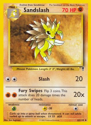 Sandslash/110 - Legendary Collection