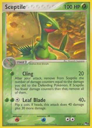 Sceptile/17 - POP Series 1 Holofoil