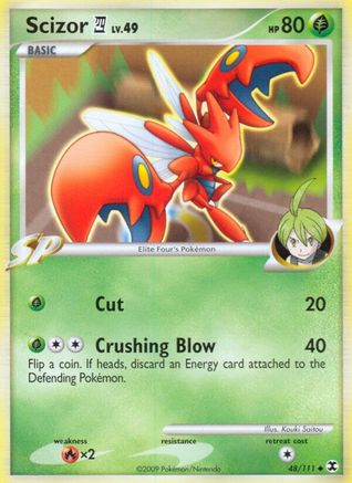 Scizor E4 48/111 - Rising Rivals Reverse Holofoil