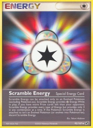 Scramble Energy/107 - Deoxys Reverse Holofoil