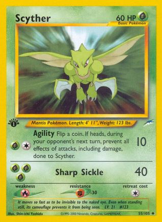 Scyther/105 - Neo Destiny Unlimited