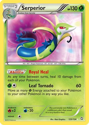 Serperior/124 - Dragons Exalted Holofoil