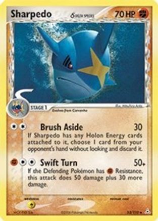 Sharpedo (Delta Species)/110 - Holon Phantoms Reverse Holofoil