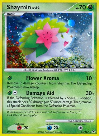 Shaymin (14)/127 - Platinum Reverse Holofoil